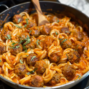 One-Pot Meatball Pasta for Busy Weeknight Dinners