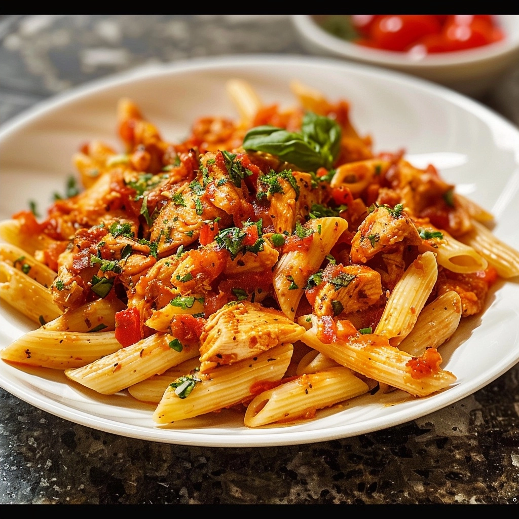 Easy Salsa Chicken Pasta For A Quick Weeknight Dinner