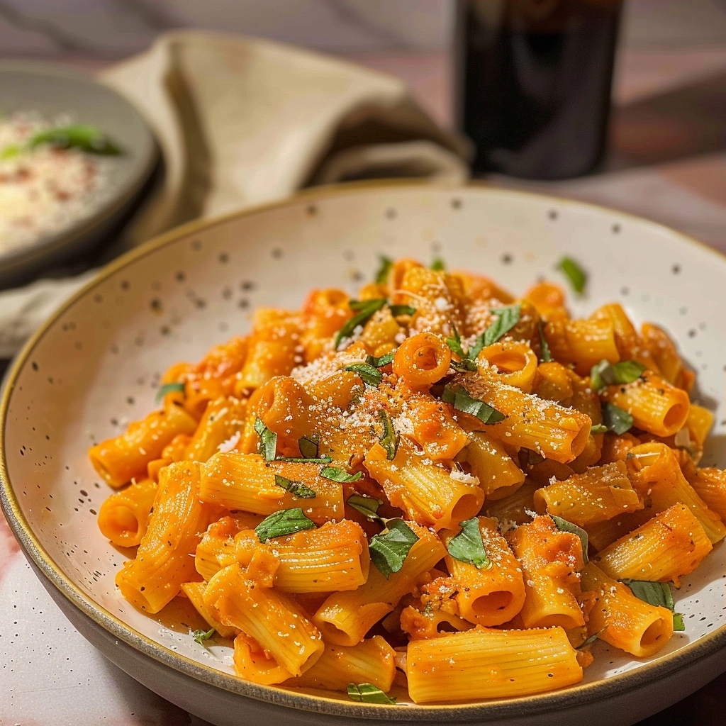 15-Minute Spicy Vodka Pasta Recipe