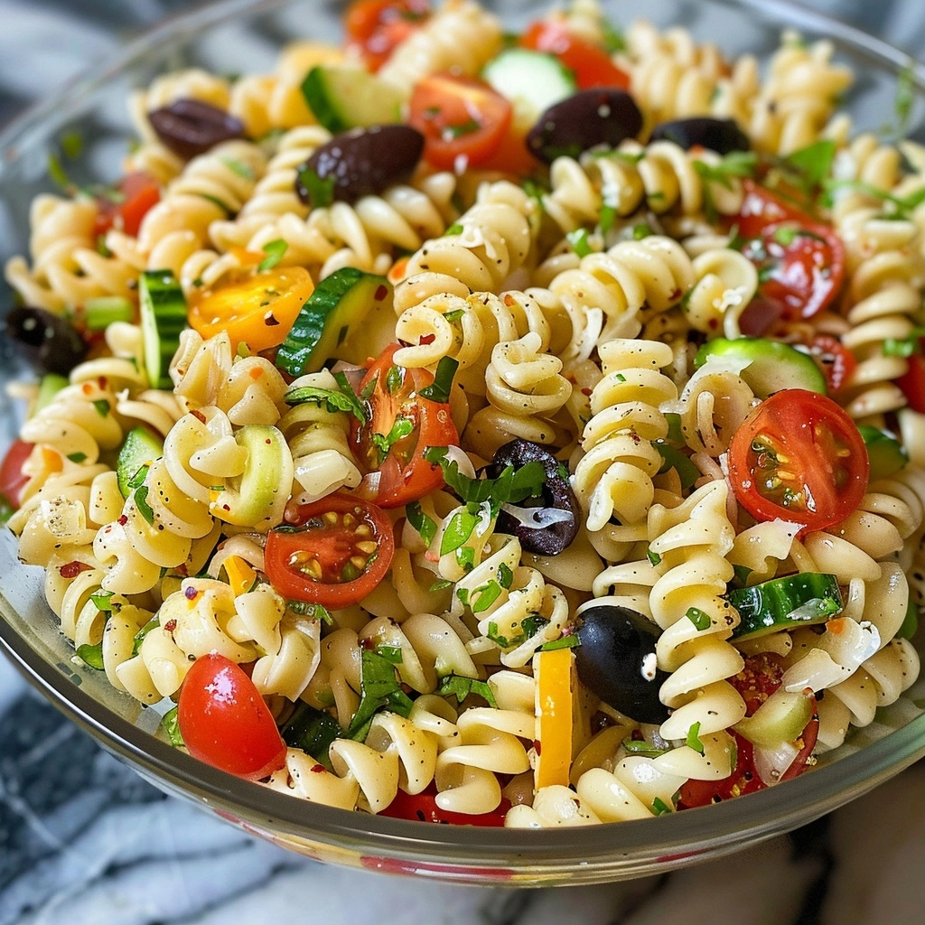 Easy 10-Minute Pasta Salad Recipe