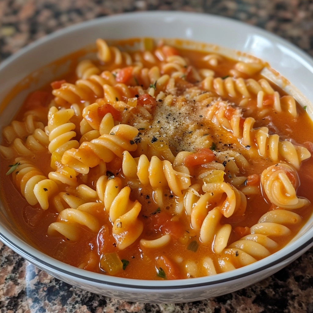 Creamy Tomato Soup Pasta Recipe