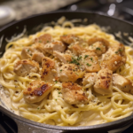 Creamy Garlic Butter Chicken Pasta Recipe