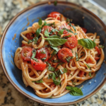No-Cook Tomato Basil Pasta For Busy Evenings